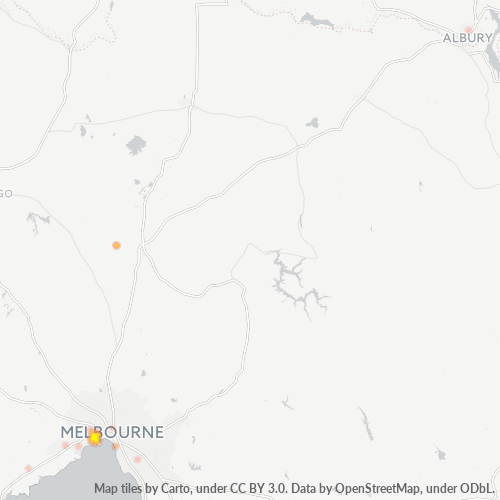Dami ng Negosyo sa Postal Code 3015 - Spotswood, Victoria