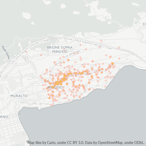 Dami ng Negosyo sa Postal Code 6648 - Minusio, Cantone Ticino