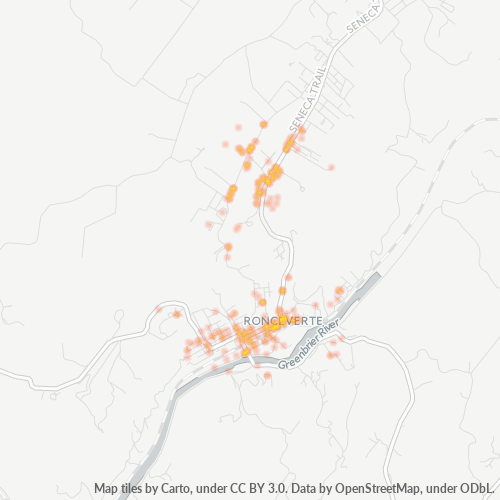Mkusanyiko wa Biashara katika Posta 24970 - Ronceverte, West Virginia