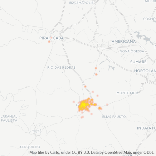 Dami ng Negosyo sa Postal Code 13360-000 - Capivari, São Paulo