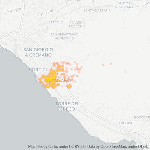 Dami ng Negosyo sa Postal Code 80056 - Ercolano, Campania