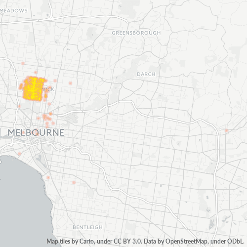 Dami ng Negosyo sa Postal Code 3056 - Brunswick, Victoria