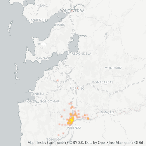 Dami ng Negosyo sa Postal Code 36700 - Tui, Galicia (Espanya)