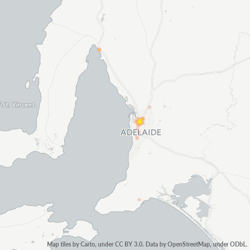 Dami ng Negosyo sa Postal Code 5094 - Gepps Cross, Timog Australya