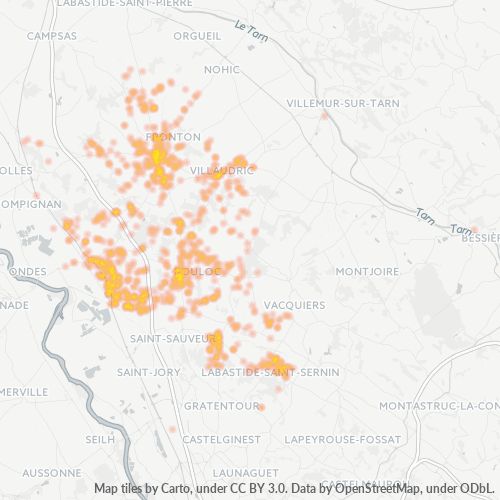 Concentració d'empreses a Codi Postal 31620 - Cepet, Migdia-Pirineus