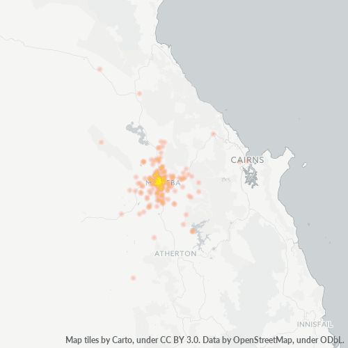Dami ng Negosyo sa Postal Code 4880 - Queensland