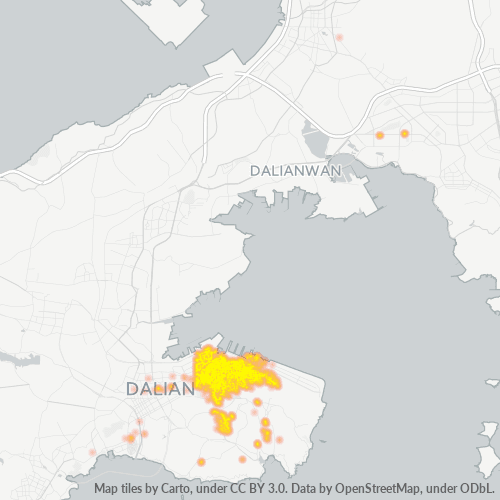 Dami ng Negosyo sa Postal Code 116001 - Dalian, Liaoning