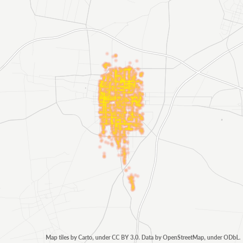 Business Concentration in Postal Code 453700 - Xinxiang, Henan
