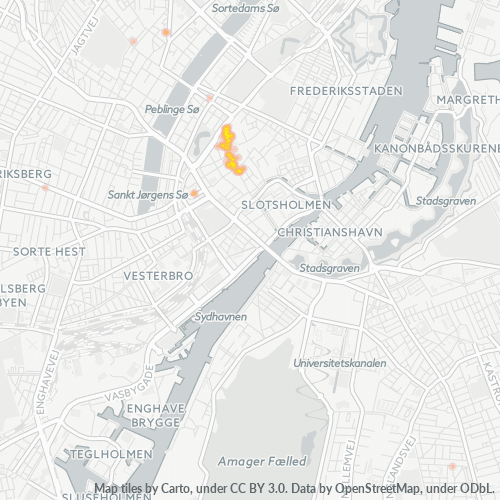 Dami ng Negosyo sa Postal Code 1165 - Copenhague, Region Hovedstaden