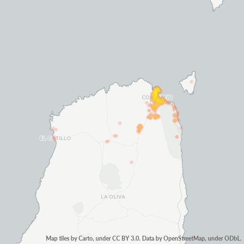 Bedrijfsconcentratie in Postcode 35660 - Corralejo, Canarische Eilanden