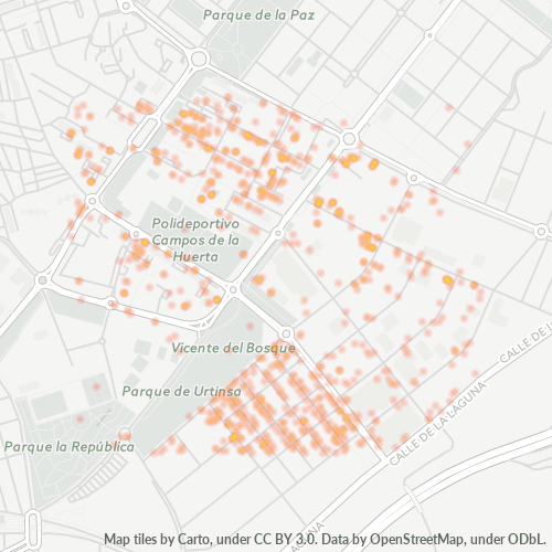 Bedrijfsconcentratie in Postcode 28923 - Alcorcón, Madrid (autonome gemeenschap)