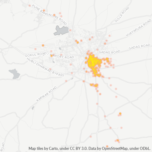 Dami ng Negosyo sa Postal Code 580028 - Hubli, State of Karnātaka
