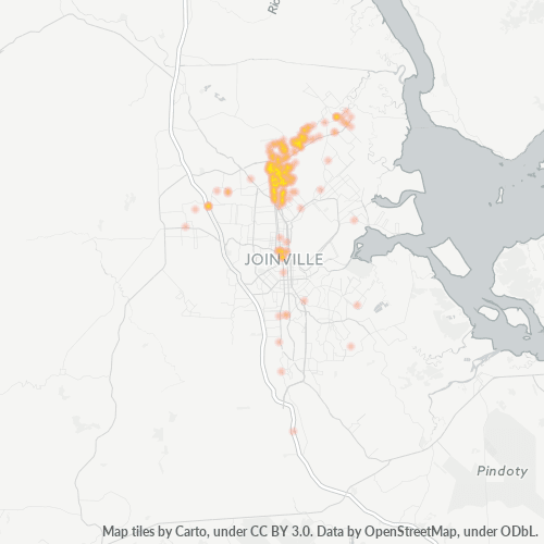 Dami ng Negosyo sa Postal Code 89223-000 - Joinville, Santa Catarina