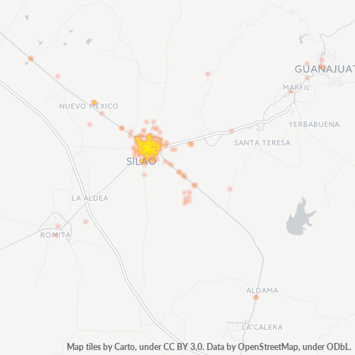 Mkusanyiko wa Biashara katika Posta 36100 - Silao, Guanajuato (jimbo)