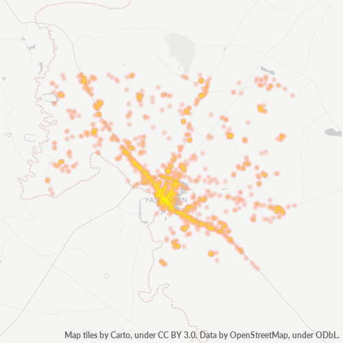 Dami ng Negosyo sa Postal Code 35000 - Yasothon, Changwat Yasothon