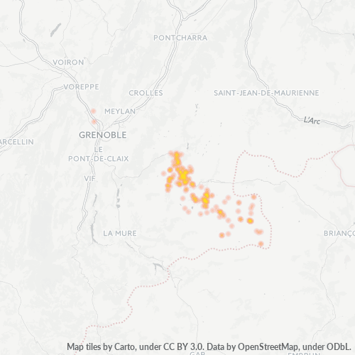 Dami ng Negosyo sa Postal Code 38520 - Vénosc, Rhône-Alpes