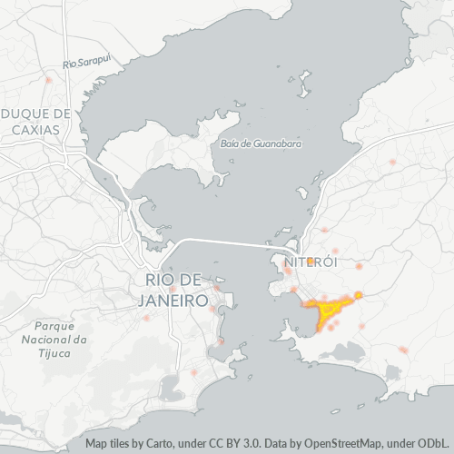 Dami ng Negosyo sa Postal Code 24360-000 - Niterói, Rio de Janeiro