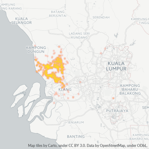Dami ng Negosyo sa Postal Code 42200 - Kapar, Selangor