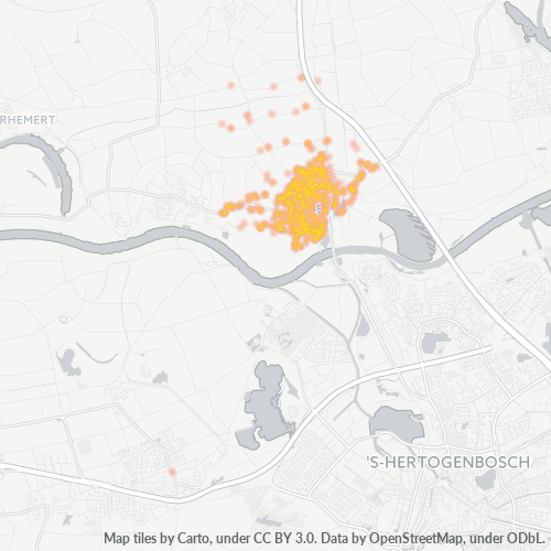 Dami ng Negosyo sa Postal Code 5321 - Hedel, Provincie Gelderland