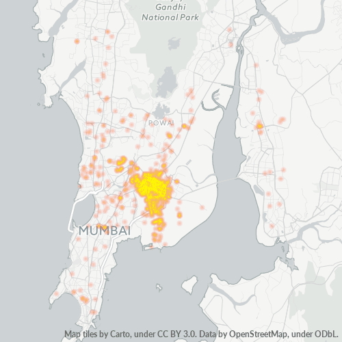 Dami ng Negosyo sa Postal Code 400071 - Mumbai, Maharashtra