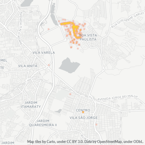 Dami ng Negosyo sa Postal Code 08690-000 - Suzano, São Paulo
