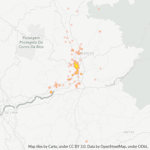 Concentració d'empreses a Codi Postal 4970 - Arcos de Valdevez, Districte de Viana do Castelo