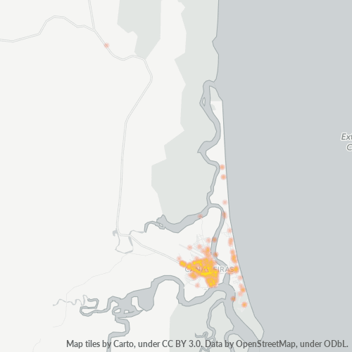 Dami ng Negosyo sa Postal Code 45860-000 - Bahia