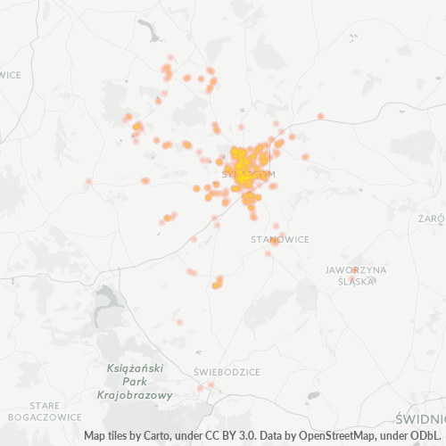 Dami ng Negosyo sa Postal Code 58-150 - Nowice, Województwo Dolnośląskie