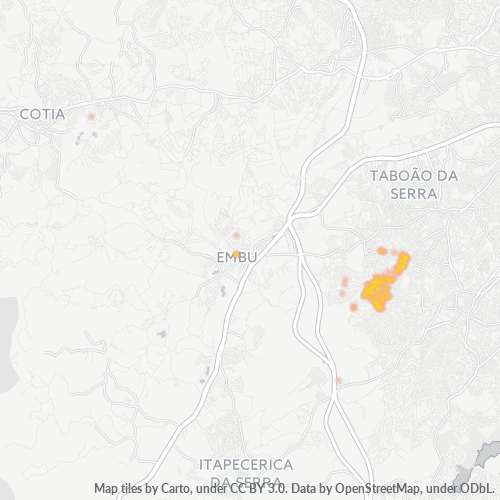 Dami ng Negosyo sa Postal Code 06826-000 - Embu, São Paulo
