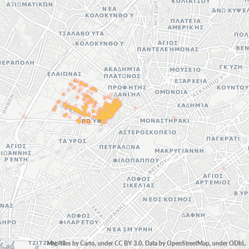 Bedriftskonsentrasjon i Postnummer 118 55 - Athen, Attica