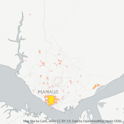 Dami ng Negosyo sa Postal Code 69020-000 - Manaus, Amazonas