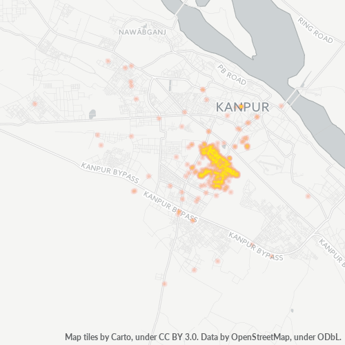 Dami ng Negosyo sa Postal Code 208023 - Kanpur, Uttar Pradesh