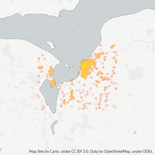 Dami ng Negosyo sa Postal Code 9240 - Nibe, North Denmark Region