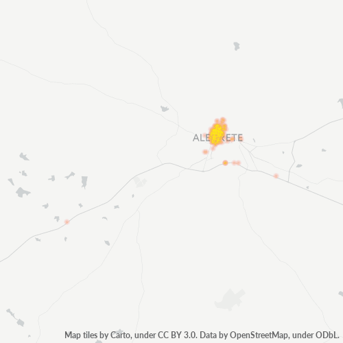 Dami ng Negosyo sa Postal Code 97541-000 - Alegrete, Rio Grande do Sul
