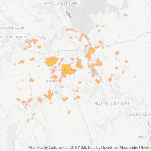 Dami ng Negosyo sa Postal Code 28500 - Pransiya