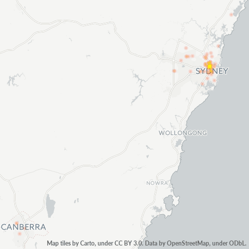 Dami ng Negosyo sa Postal Code 2065 - St Leonards, New South Wales