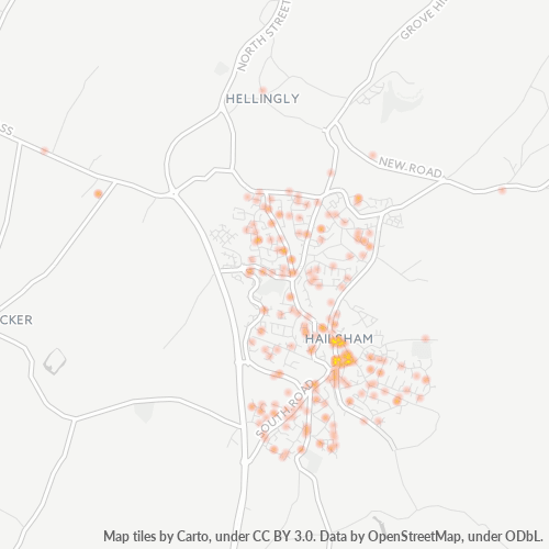 Dami ng Negosyo sa Postal Code BN27 - United Kingdom