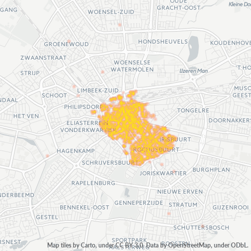 Dami ng Negosyo sa Postal Code 5611 - Eindhoven, Provincie Noord-Brabant