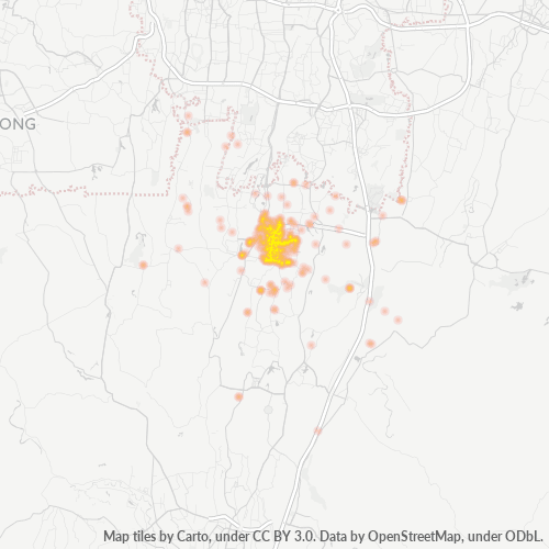 Dami ng Negosyo sa Postal Code 16411 - Depok, Kanlurang Java