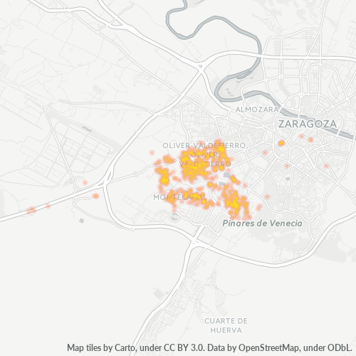 Dami ng Negosyo sa Postal Code 50012 - Espanya