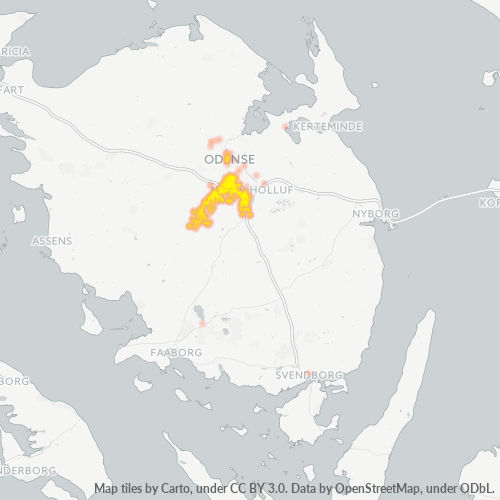 Mkusanyiko wa Biashara katika Posta 5260 - Odense, Region Syddanmark