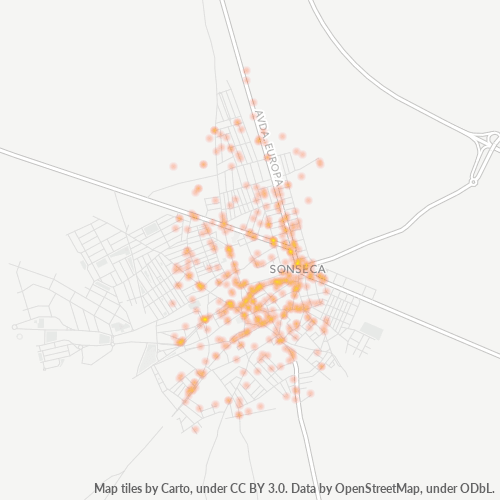 Dami ng Negosyo sa Postal Code 45100 - Espanya