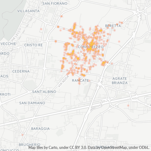 Dami ng Negosyo sa Postal Code 20863 - Concorezzo, Lombardy