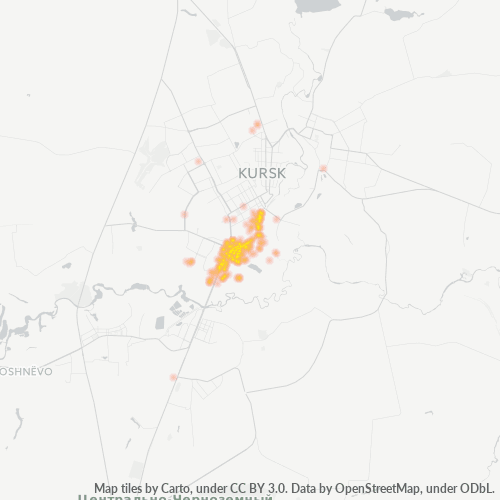 Dami ng Negosyo sa Postal Code 305023 - Kursk, Kursk Oblast