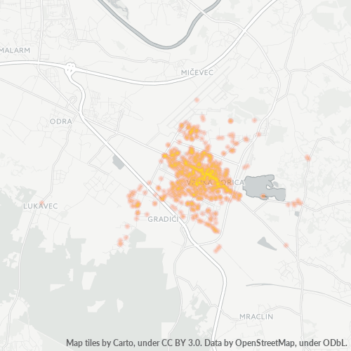 Dami ng Negosyo sa Postal Code 10410 - Zagreb County