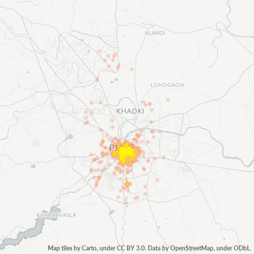 Dami ng Negosyo sa Postal Code 411002 - Pune, Maharashtra