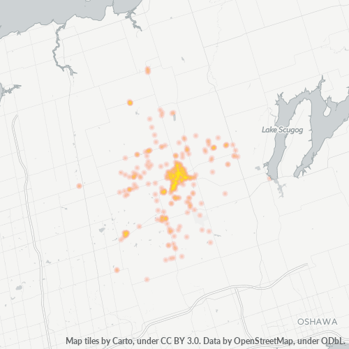 Mkusanyiko wa Biashara katika Posta L9P - Uxbridge, Ontario