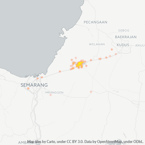 Dami ng Negosyo sa Postal Code 59511 - Demak, Provinsi Jawa Tengah