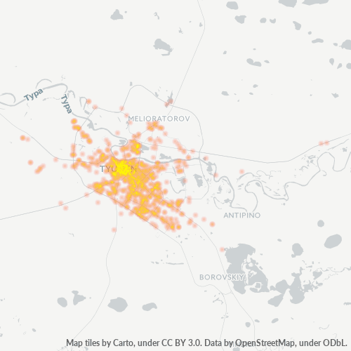 Mkusanyiko wa Biashara katika Posta 625000 - Tyumen, Tyumen Oblast