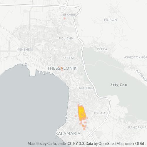 Dami ng Negosyo sa Postal Code 542 49 - Tesalonica, Central Macedonia
